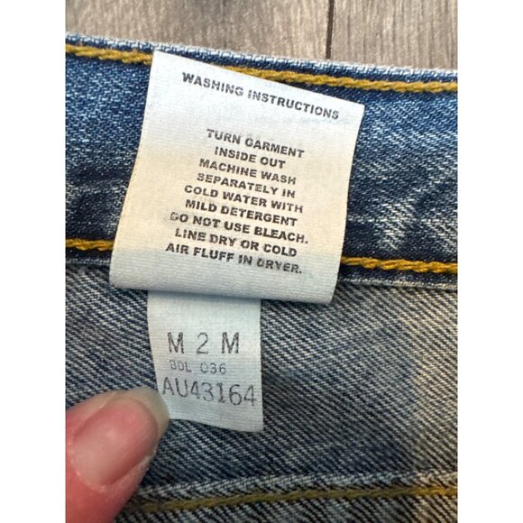 Cruel Girl Slim Fit Jeans Size 9 Regular M2M Blue Denim 100% Cotton Mid Rise - Picture 5 of 15